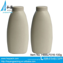 100g oval plastic powder bottle package